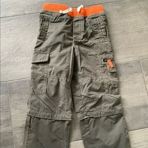 Boys Mini Boden Zip Off Cargo Pants/Shorts